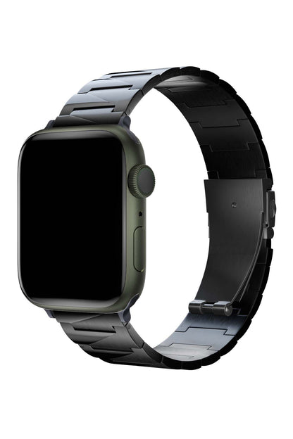 Apple Watch Uyumlu Artus Loop Çelik Kordon Soot
