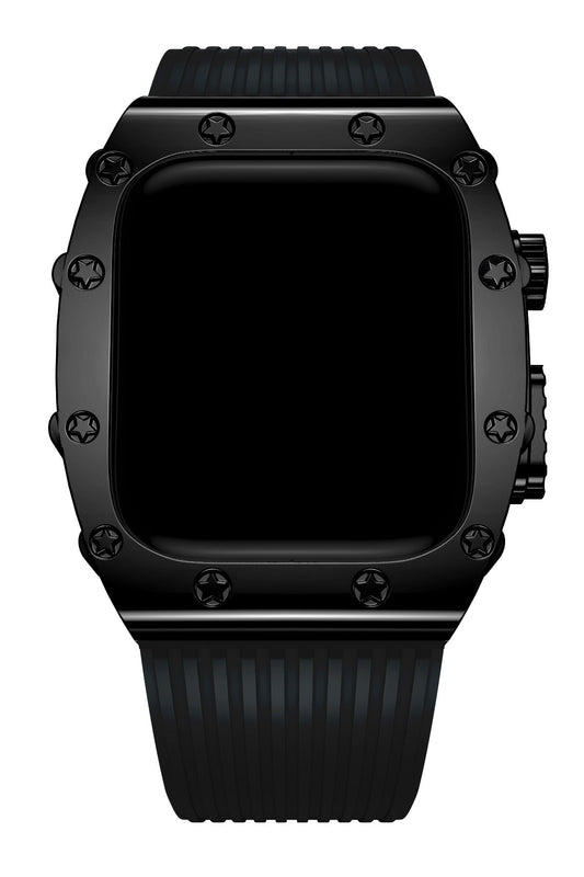 Apple Watch Uyumlu Azure Kasa Koruyucu Kordon Deep Black