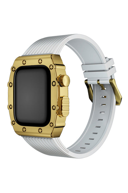Apple Watch Uyumlu Azure Kasa Koruyucu Kordon Flax