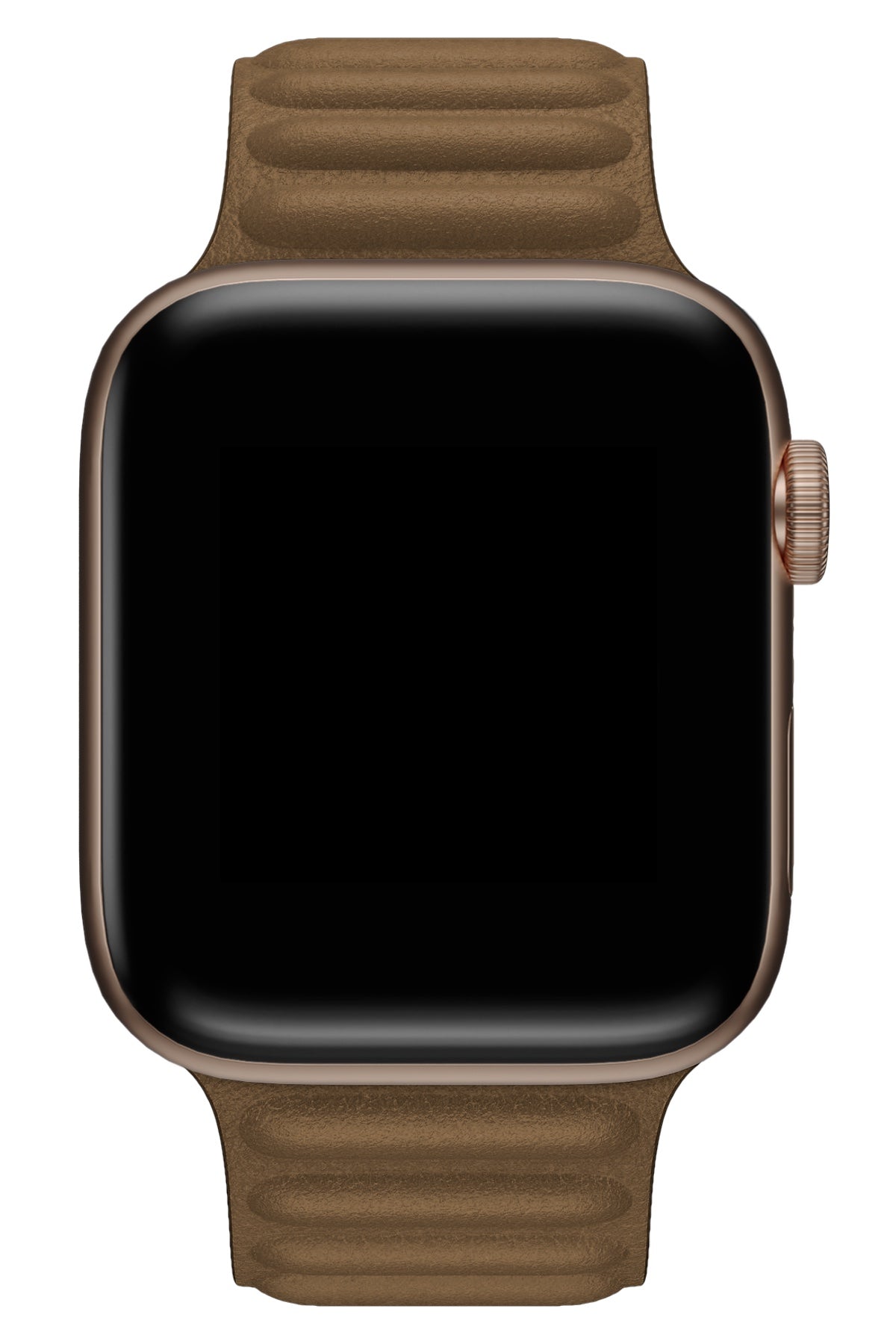 Apple Watch Uyumlu Baklalı Deri Loop Kordon Chamoisee