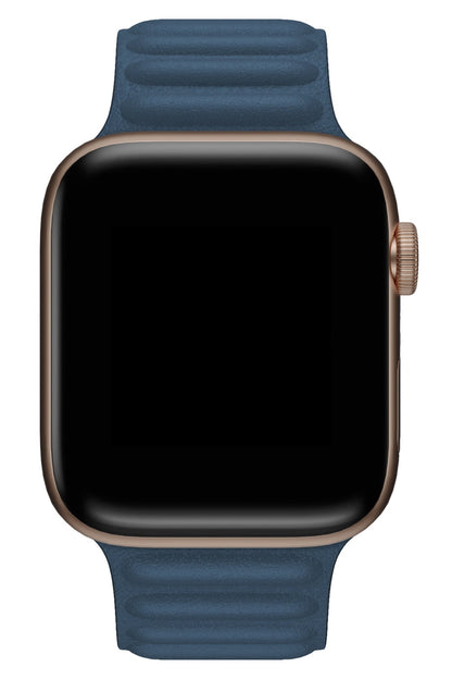 Apple Watch Uyumlu Baklalı Deri Loop Kordon Limpid