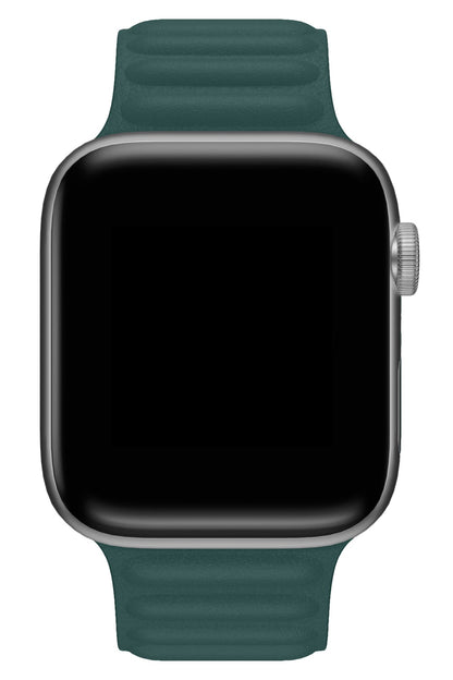 Apple Watch Uyumlu Baklalı Deri Loop Kordon Maori