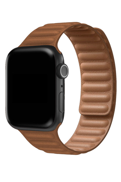 Apple Watch Uyumlu Baklalı Deri Loop Kordon Terra