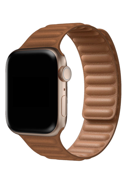 Apple Watch Uyumlu Baklalı Deri Loop Kordon Terra