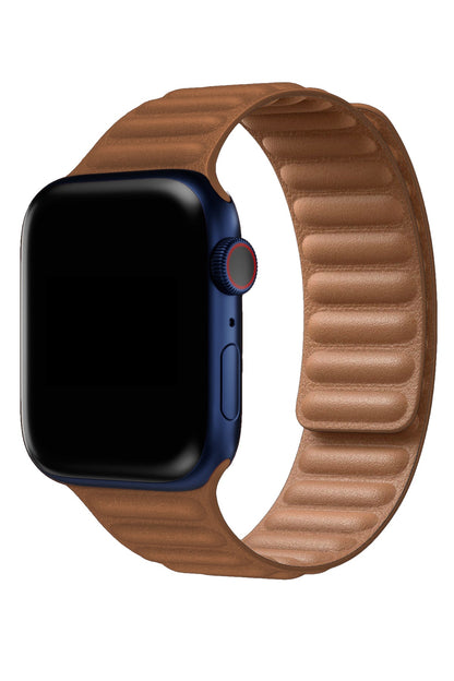 Apple Watch Uyumlu Baklalı Deri Loop Kordon Terra