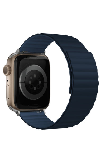 Apple Watch Uyumlu Baklalı Louis Loop Kordon Admiral Blue
