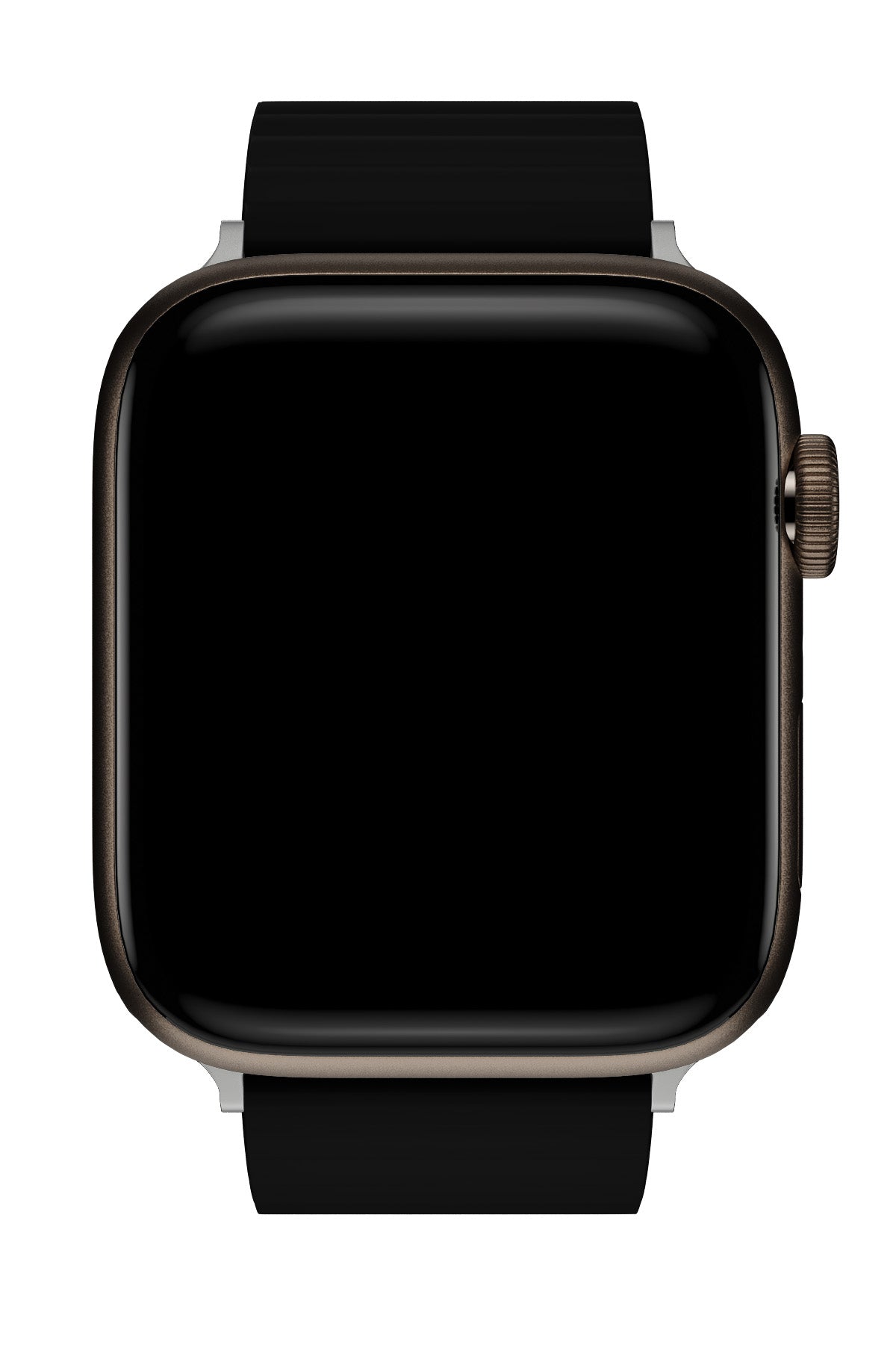 Apple Watch Uyumlu Baklalı Louis Loop Kordon Black Aureolin