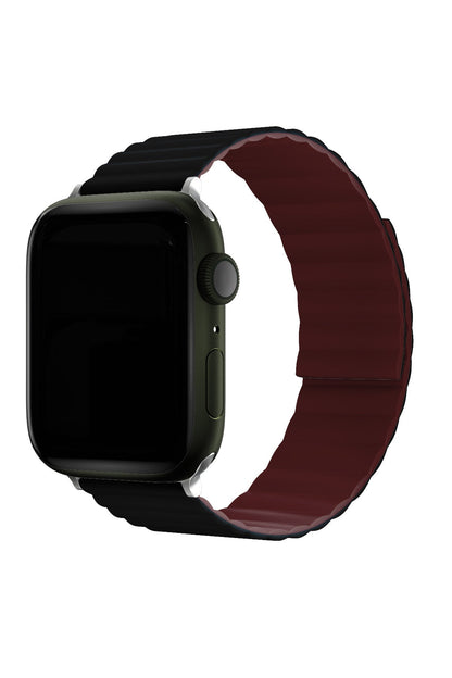 Apple Watch Uyumlu Baklalı Louis Loop Kordon Cool Black