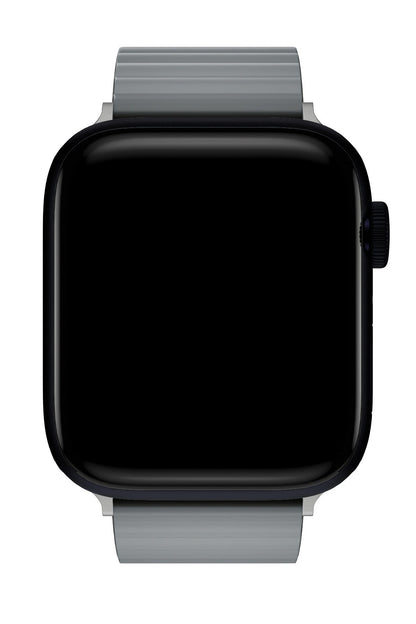 Apple Watch Uyumlu Baklalı Louis Loop Kordon Dark Orange