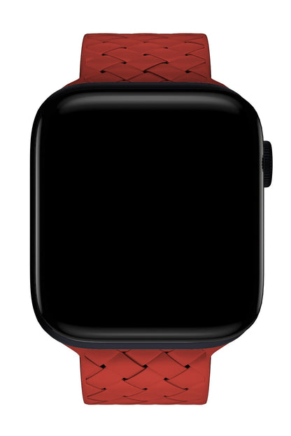 Apple Watch Uyumlu Bias Silikon Loop Kordon Auburn