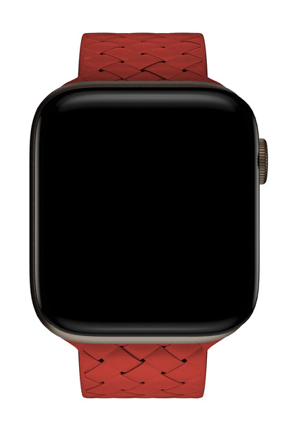 Apple Watch Uyumlu Bias Silikon Loop Kordon Auburn