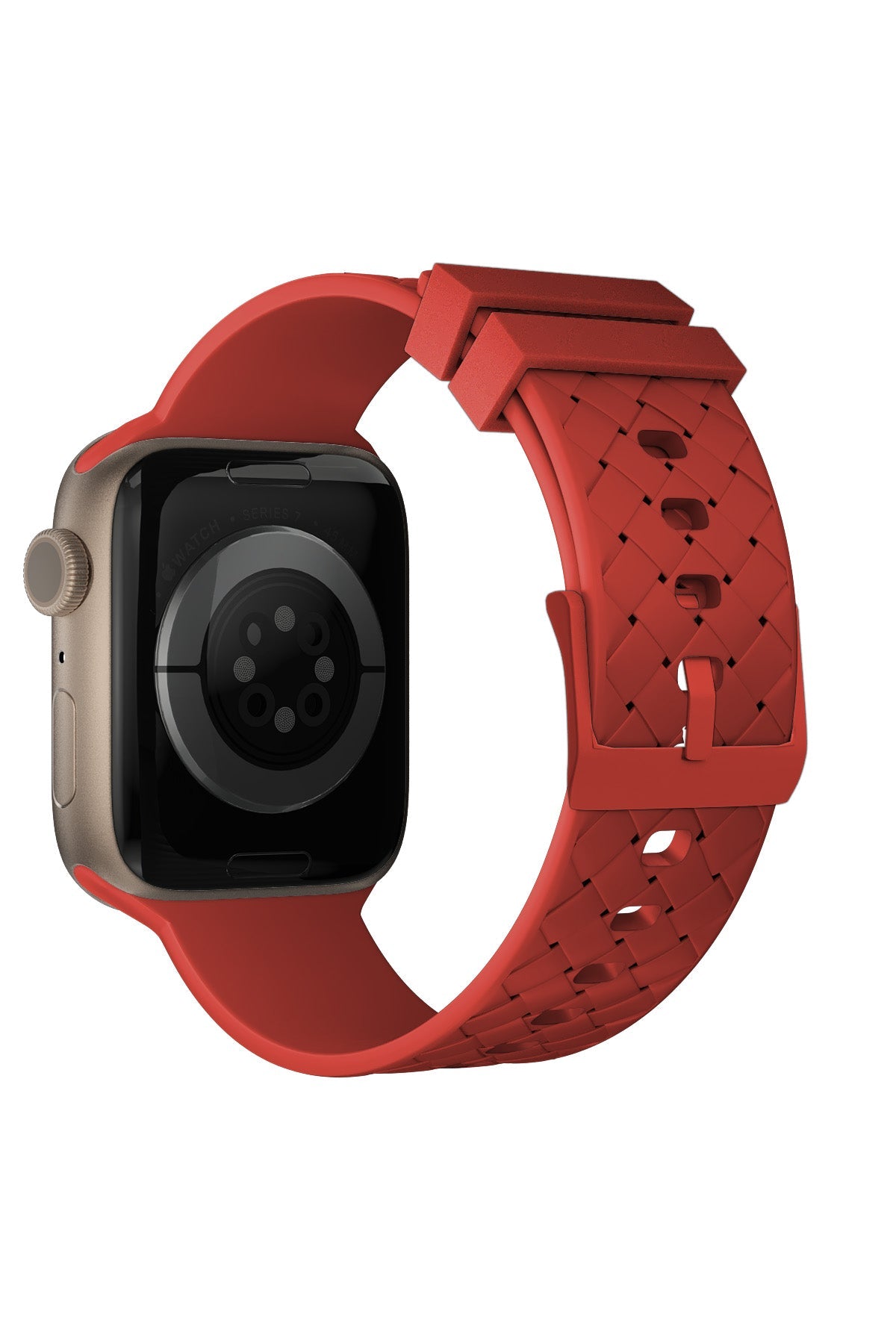 Apple Watch Uyumlu Bias Silikon Loop Kordon Auburn