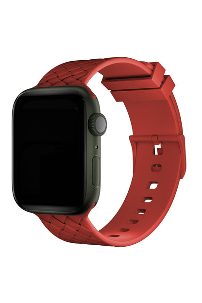 Apple Watch Uyumlu Bias Silikon Loop Kordon Auburn