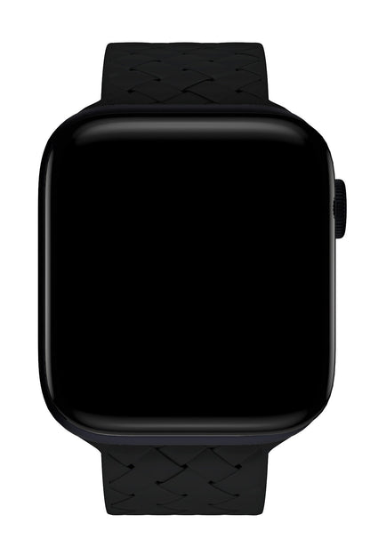 Apple Watch Uyumlu Bias Silikon Loop Kordon Coal Black