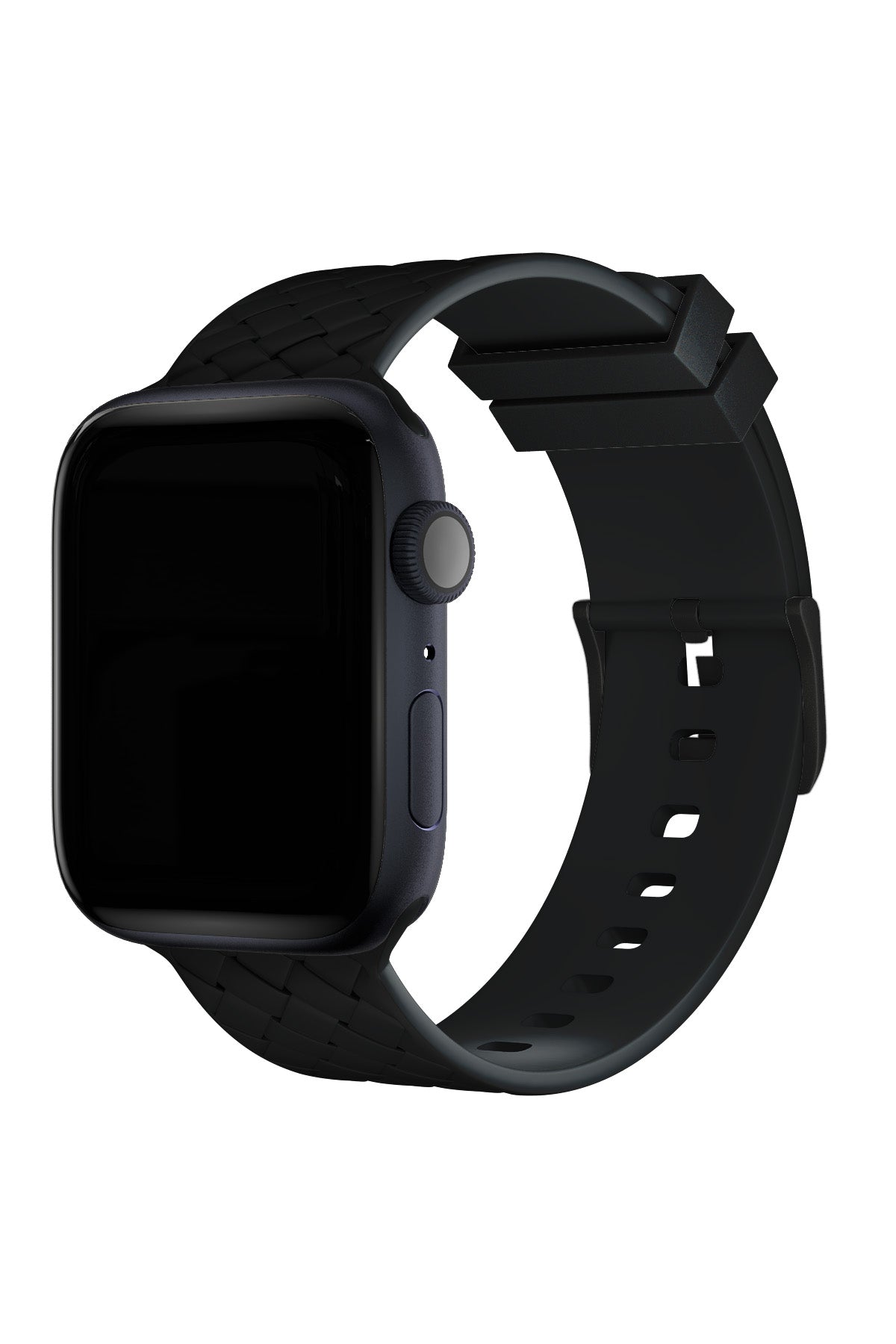 Apple Watch Uyumlu Bias Silikon Loop Kordon Coal Black