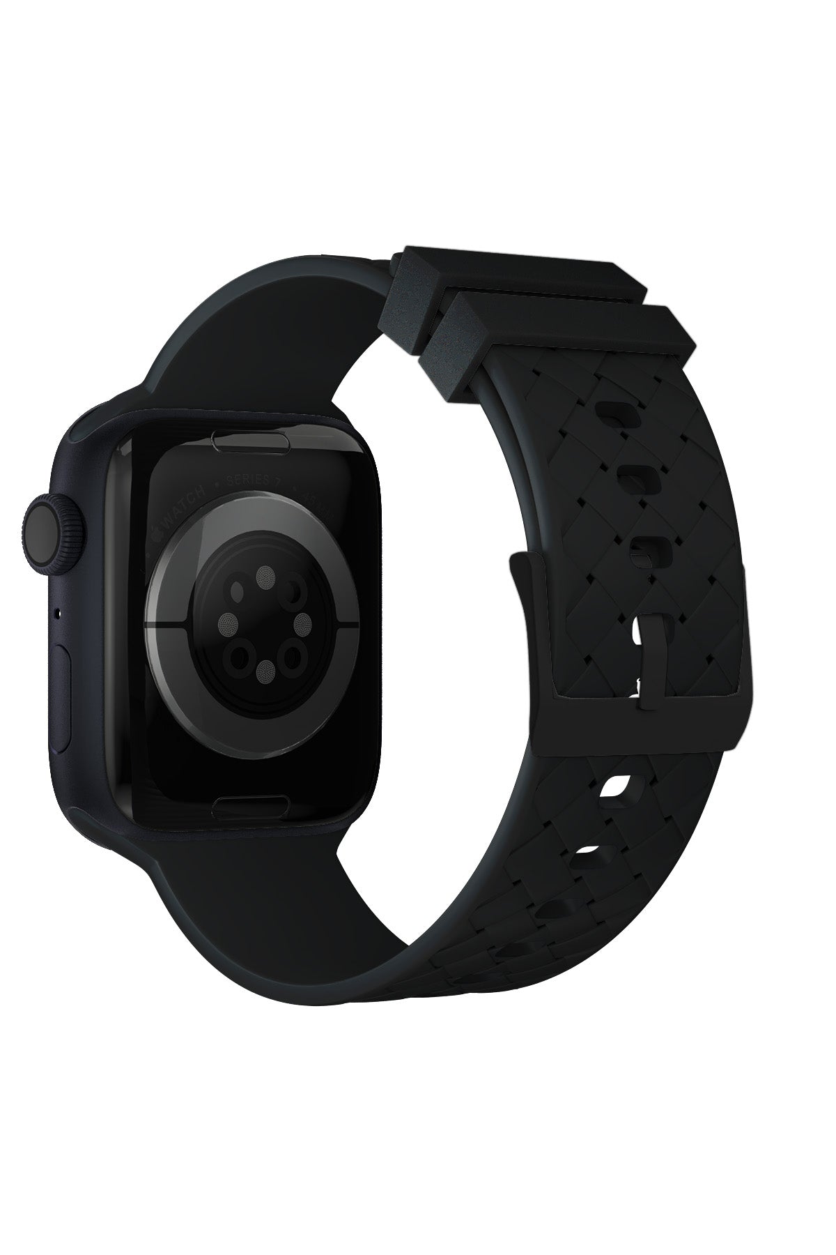 Apple Watch Uyumlu Bias Silikon Loop Kordon Coal Black