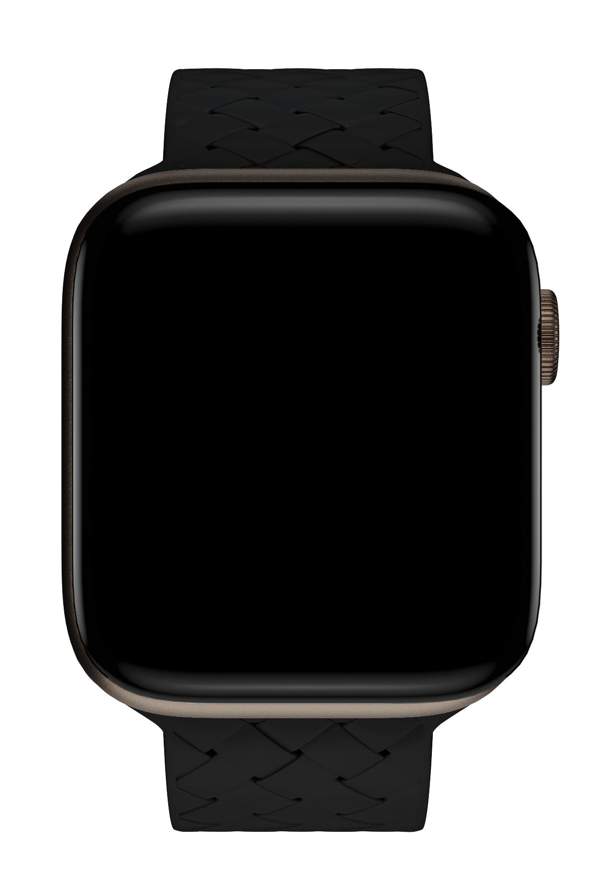 Apple Watch Uyumlu Bias Silikon Loop Kordon Coal Black