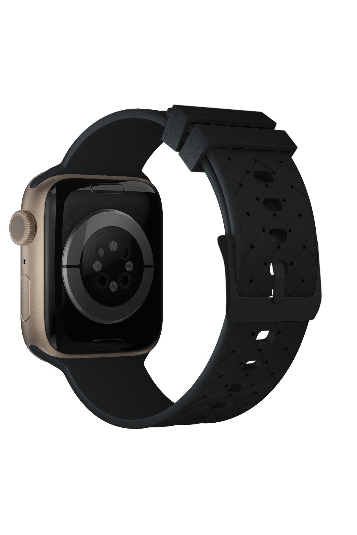 Apple Watch Uyumlu Bias Silikon Loop Kordon Coal Black