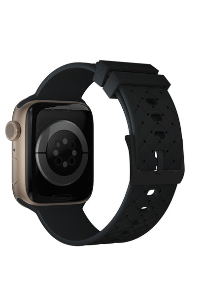 Apple Watch Uyumlu Bias Silikon Loop Kordon Coal Black