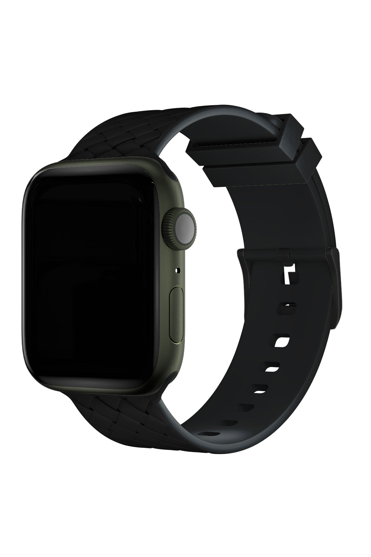 Apple Watch Uyumlu Bias Silikon Loop Kordon Coal Black