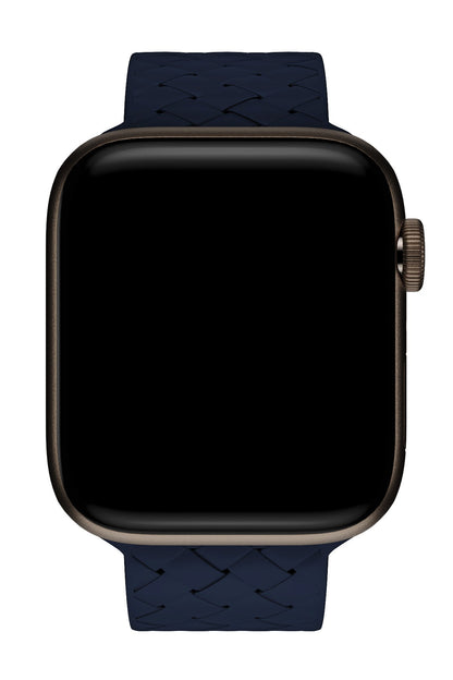 Apple Watch Uyumlu Bias Silikon Loop Kordon Navy