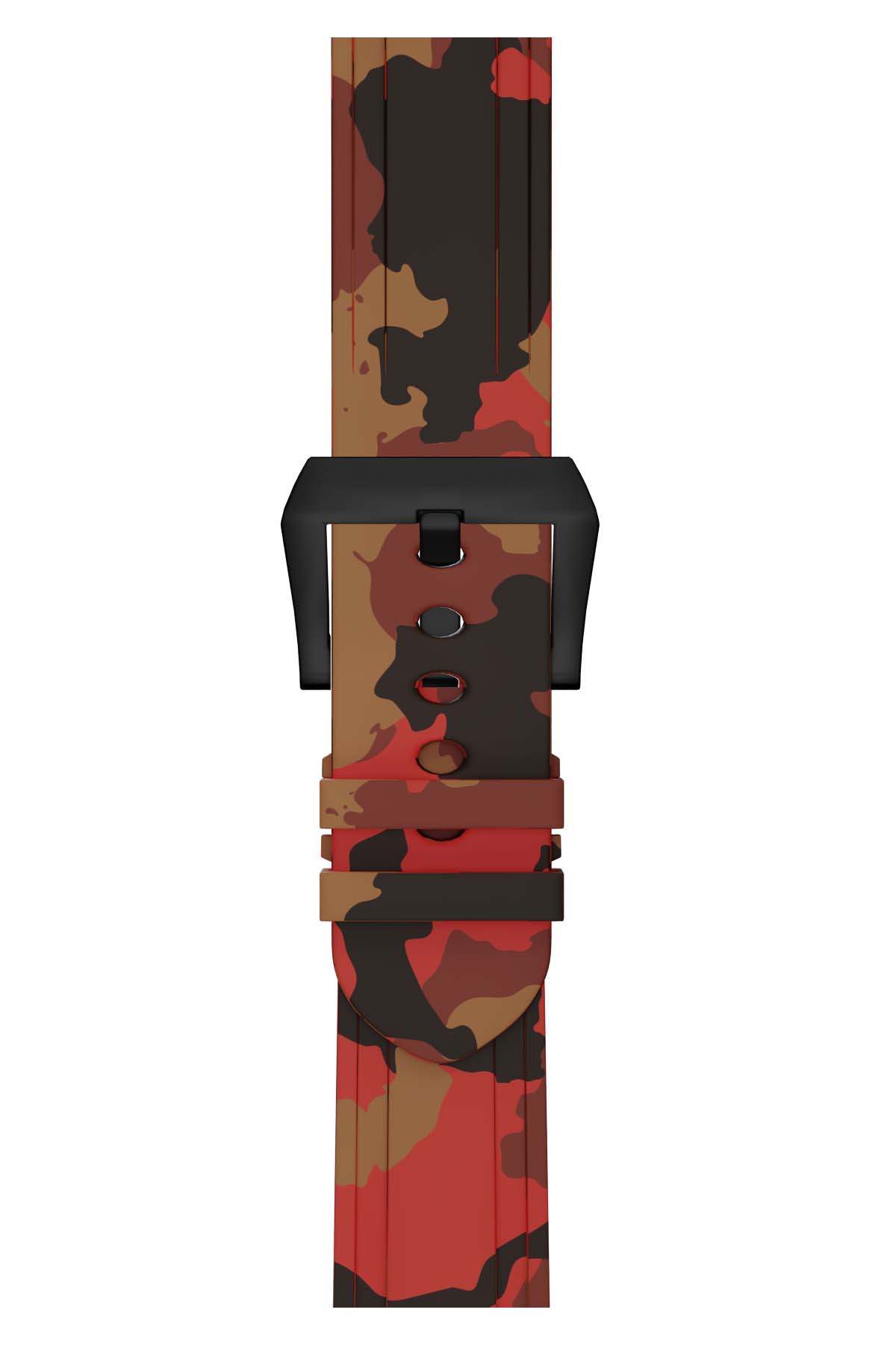 Apple Watch Uyumlu Camouflage Loop Silikon Kordon Brick