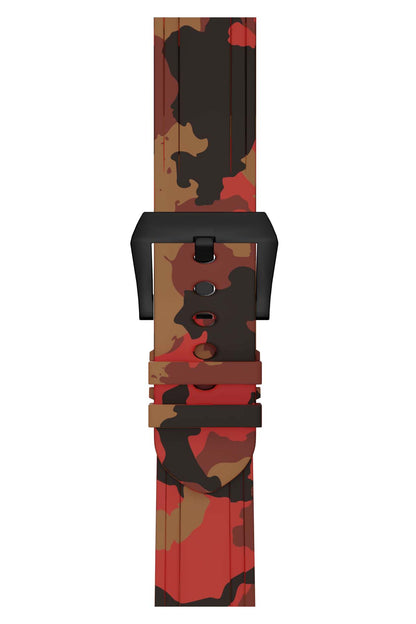 Apple Watch Uyumlu Camouflage Loop Silikon Kordon Brick