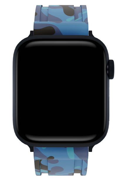 Apple Watch Uyumlu Camouflage Loop Silikon Kordon İmperial