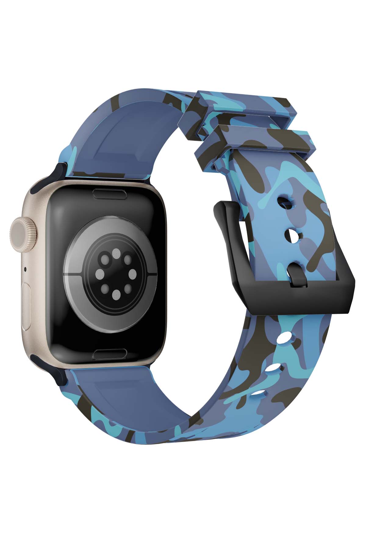 Apple Watch Uyumlu Camouflage Loop Silikon Kordon İmperial