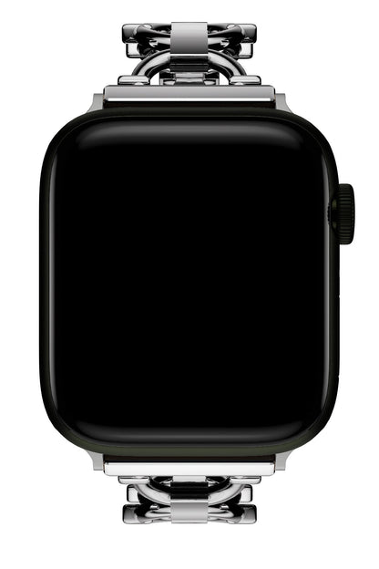 Apple Watch Uyumlu Chain Loop Kordon Light Gray