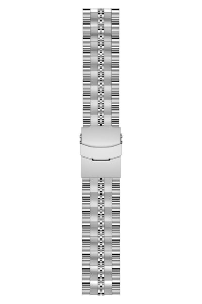 Apple Watch Uyumlu Çelik Steelmaster Loop Kordon Bright Gray