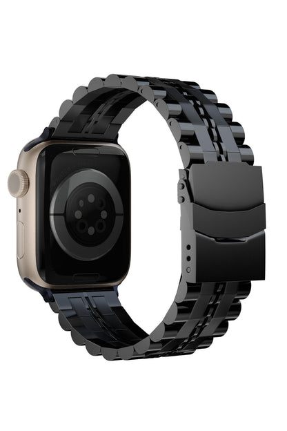 Apple Watch Uyumlu Çelik Steelmaster Loop Kordon Grease