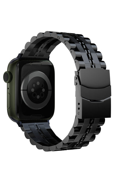 Apple Watch Uyumlu Çelik Steelmaster Loop Kordon Grease