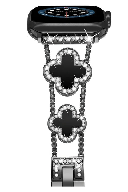 Apple Watch Uyumlu Clovella Metal Kordon Blacklux