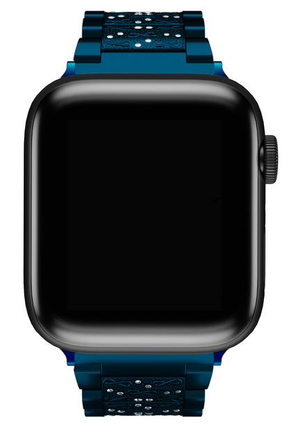 Apple Watch Uyumlu Crystal Loop Çelik Kordon Doris