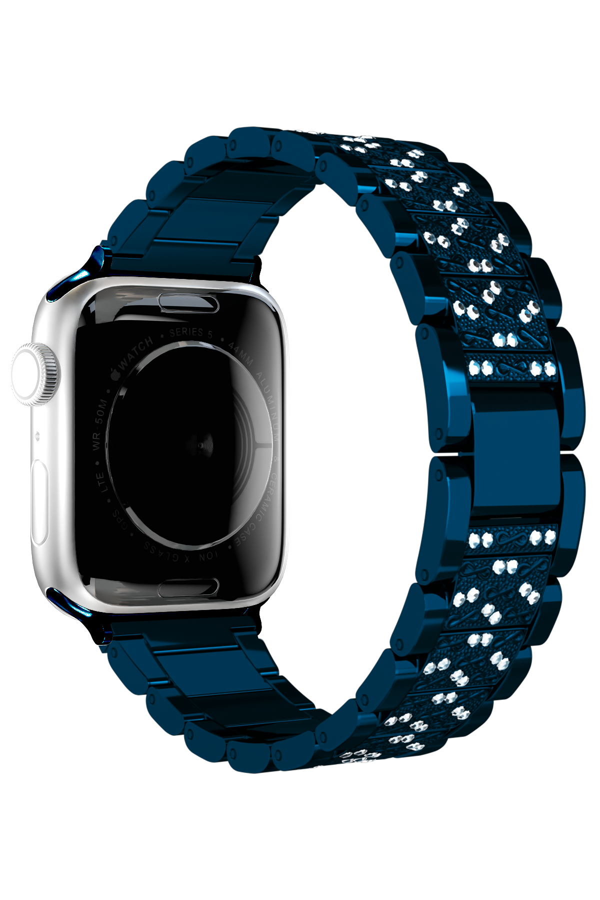 Apple Watch Uyumlu Crystal Loop Çelik Kordon Doris