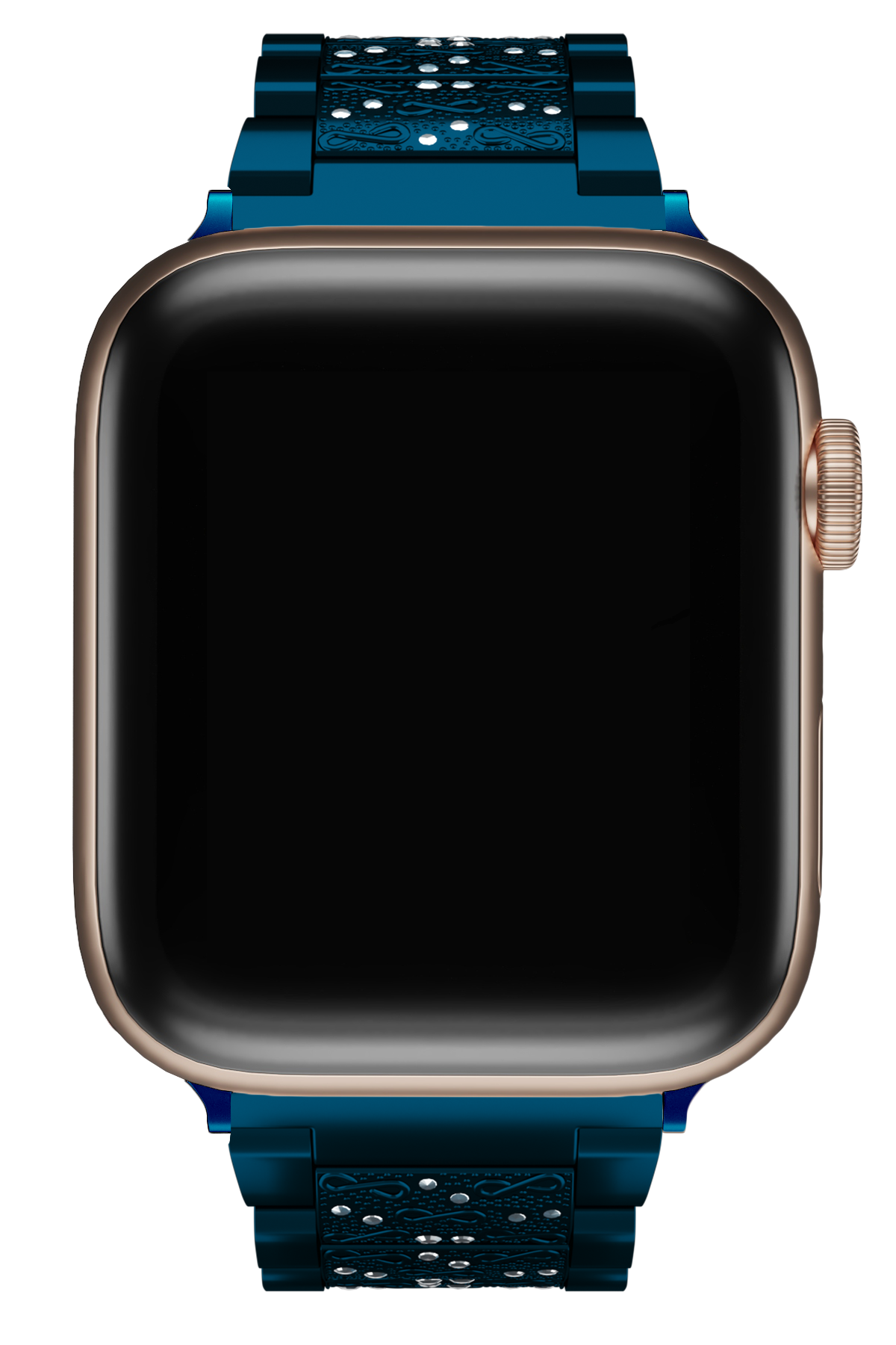 Apple Watch Uyumlu Crystal Loop Çelik Kordon Doris