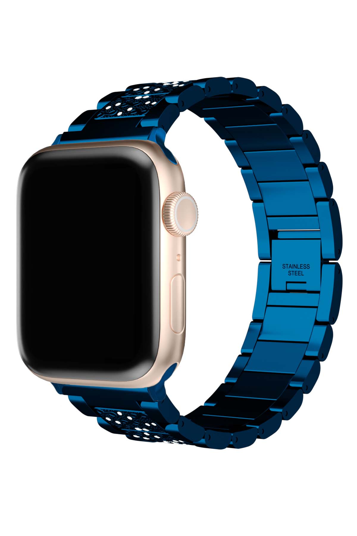Apple Watch Uyumlu Crystal Loop Çelik Kordon Doris