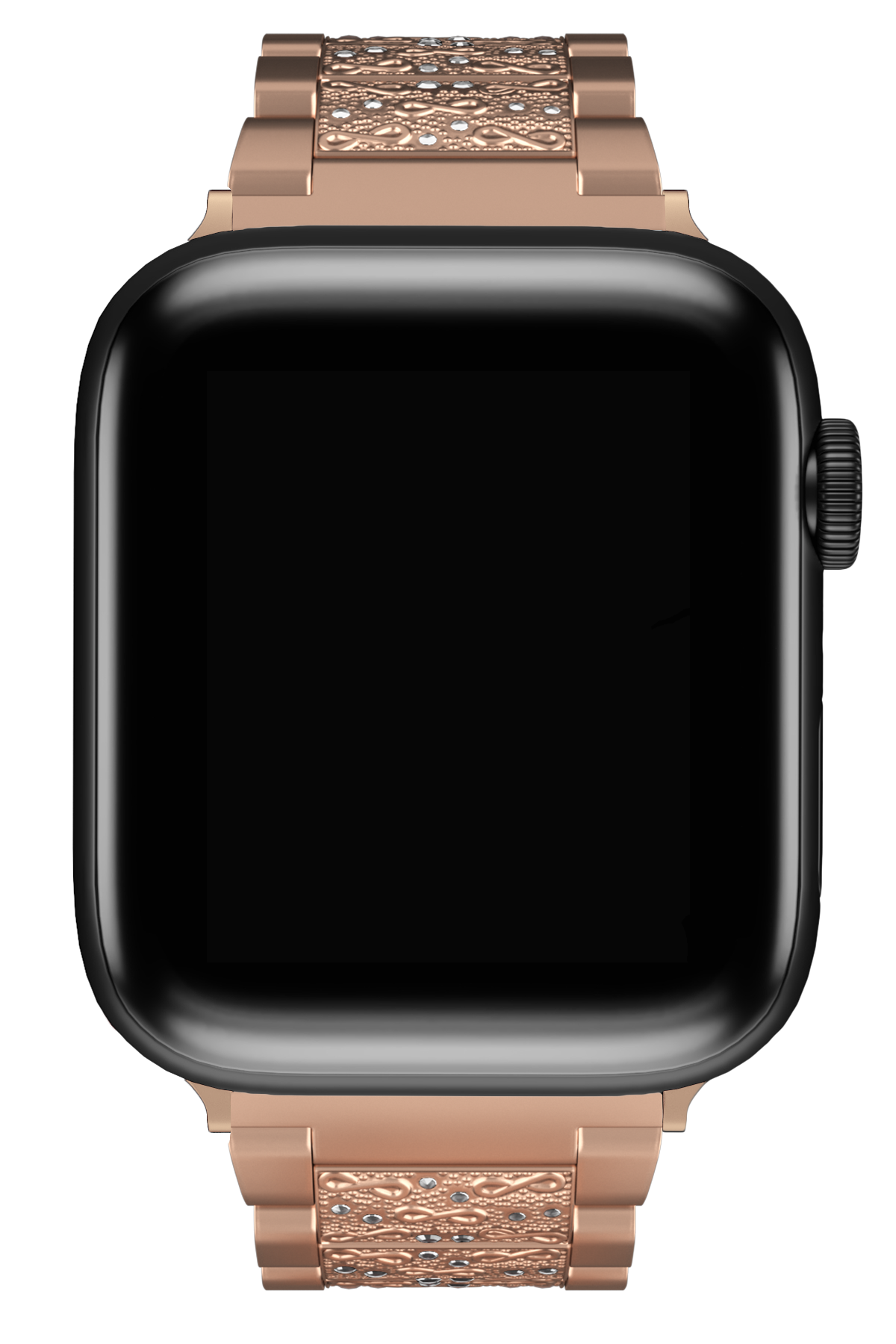 Apple Watch Uyumlu Crystal Loop Çelik Kordon Girlsnberry