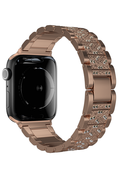 Apple Watch Uyumlu Crystal Loop Çelik Kordon Girlsnberry