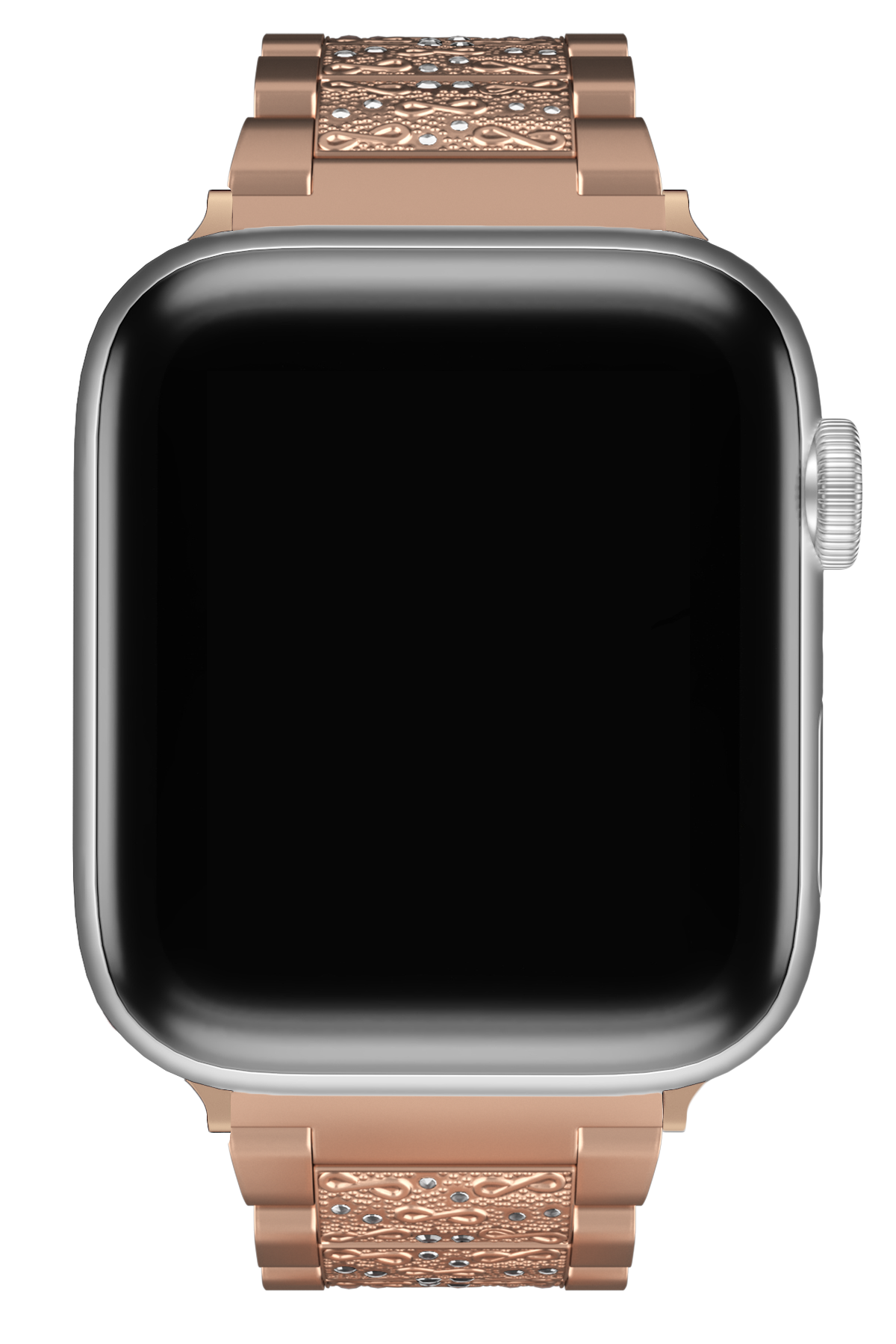 Apple Watch Uyumlu Crystal Loop Çelik Kordon Girlsnberry