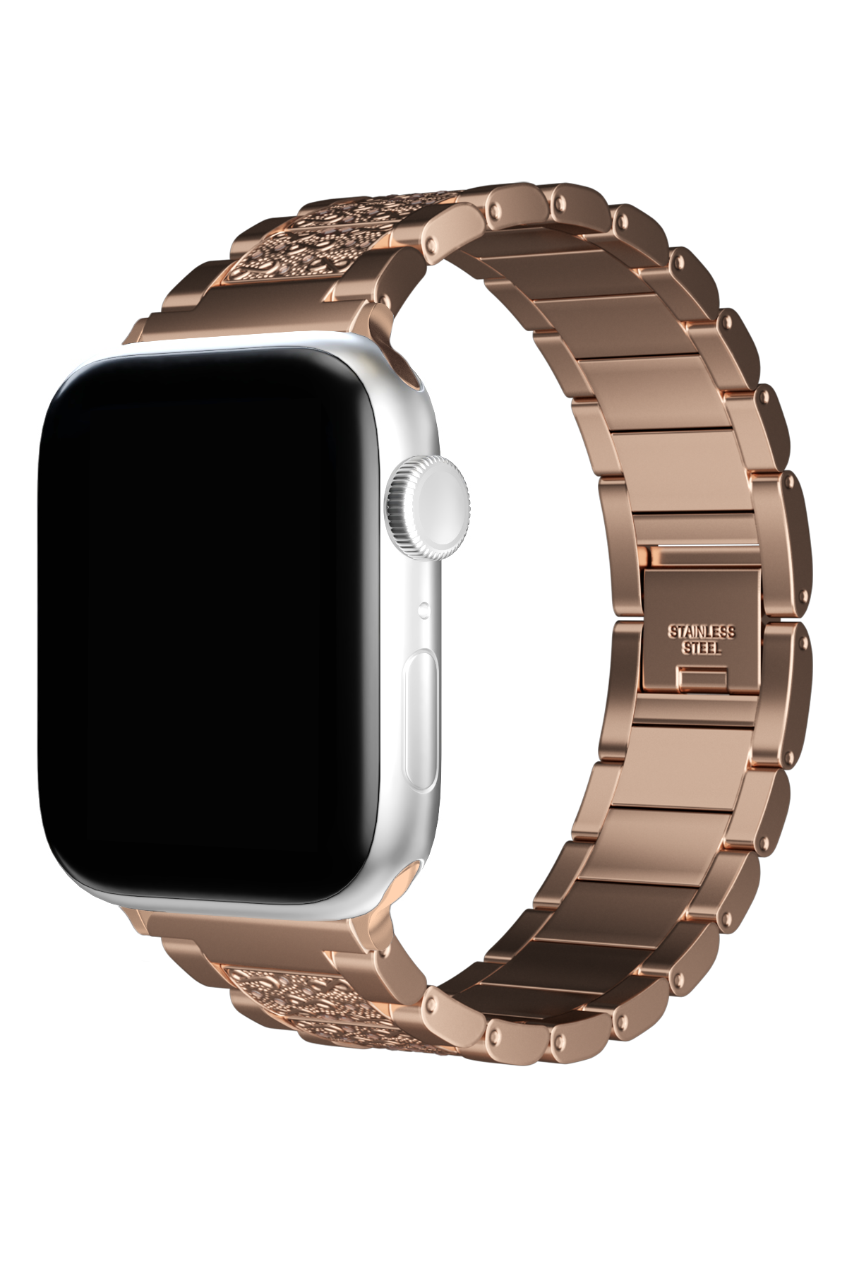 Apple Watch Uyumlu Crystal Loop Çelik Kordon Girlsnberry