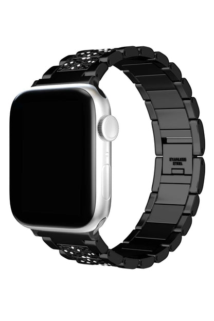 Apple Watch Uyumlu Crystal Loop Çelik Kordon İnnes
