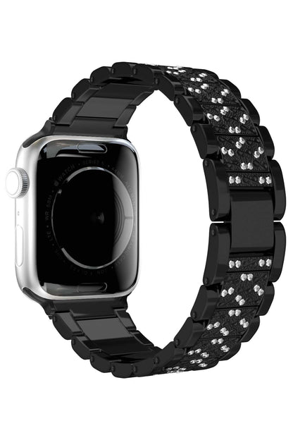 Apple Watch Uyumlu Crystal Loop Çelik Kordon İnnes