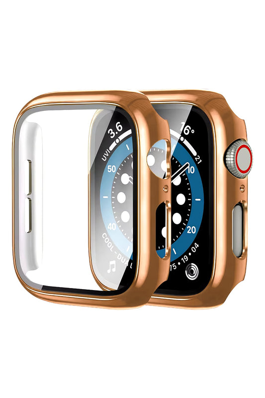 Apple Watch Uyumlu Ekran Koruyucu Bakır Kasa