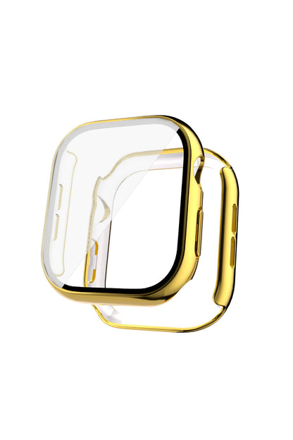 Apple Watch Uyumlu Ekran Koruyucu Gold Kasa