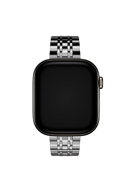 Apple Watch Uyumlu Elegance Çelik Kordon Argenta