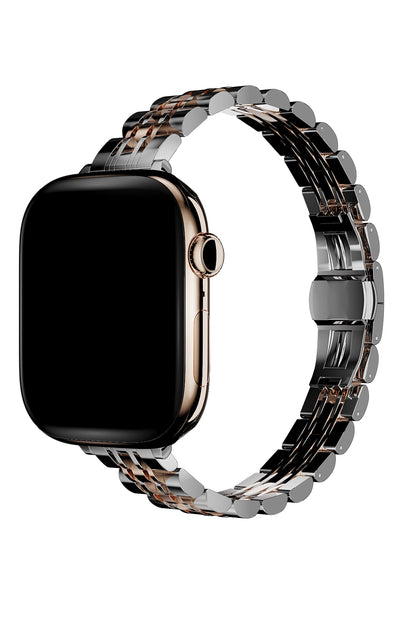 Apple Watch Uyumlu Elegance Çelik Kordon Noctura