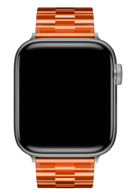 Apple Watch Uyumlu Funny Loop Kordon Oranj