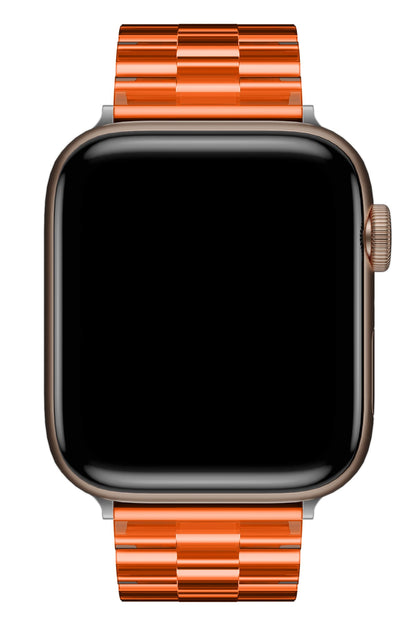 Apple Watch Uyumlu Funny Loop Kordon Oranj